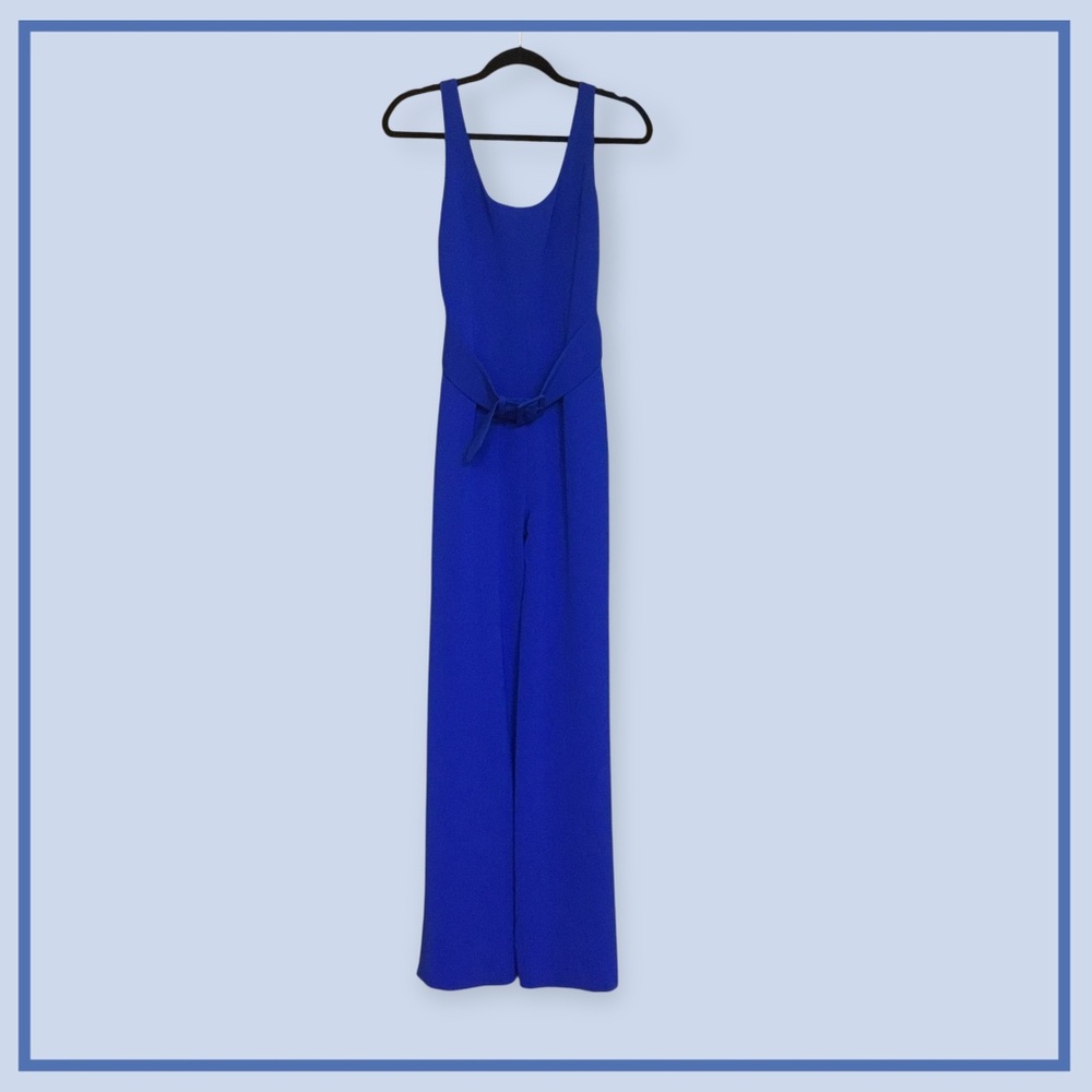 Jonathan Simkhai Belted Wide Leg Jumpsuit - Picture 5 of 16